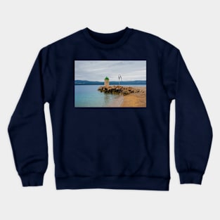 Bol Harbour, Brac Island, Croatia Crewneck Sweatshirt